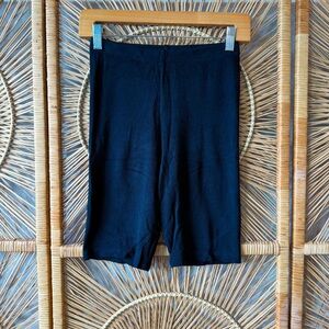 Women's Black TKEES Biker Shorts